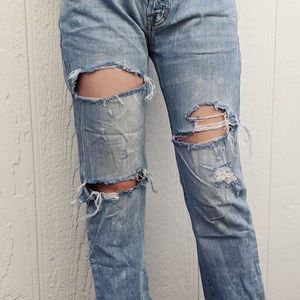 Nasty Gal distressed jeans
